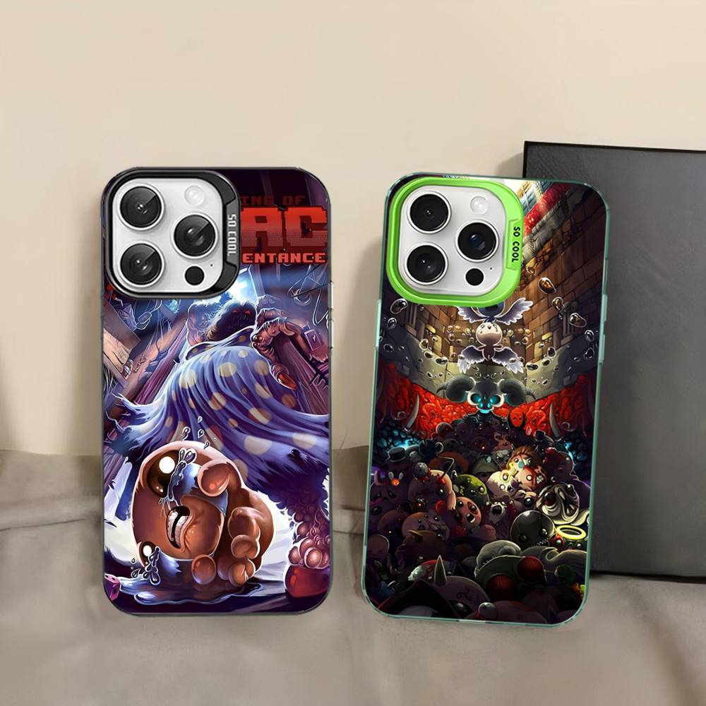 Game The B-Binding O-Of I-Isaac Phone Case For iPhone 17 16 15 14 13 12 11 Pro Max Plus Pro Colorful Shell