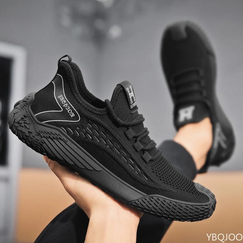 Fashion New Soft Soled Men's Shoes Breathable Running Sneakers Casual Comfortable Mesh Footwear Light Male Walking Shoe Zapatos Homme
