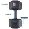 Hex Dumbbells & Kettlebells: Men's & Women's Rubber Coated Home Fitness Equipment