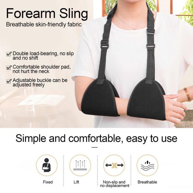 1Pc Medical Arm Sling Shoulder Contusion Strain Shoulder Dislocation Support Wrist Fracture Forearm Sling Surgery Recovery Tool
