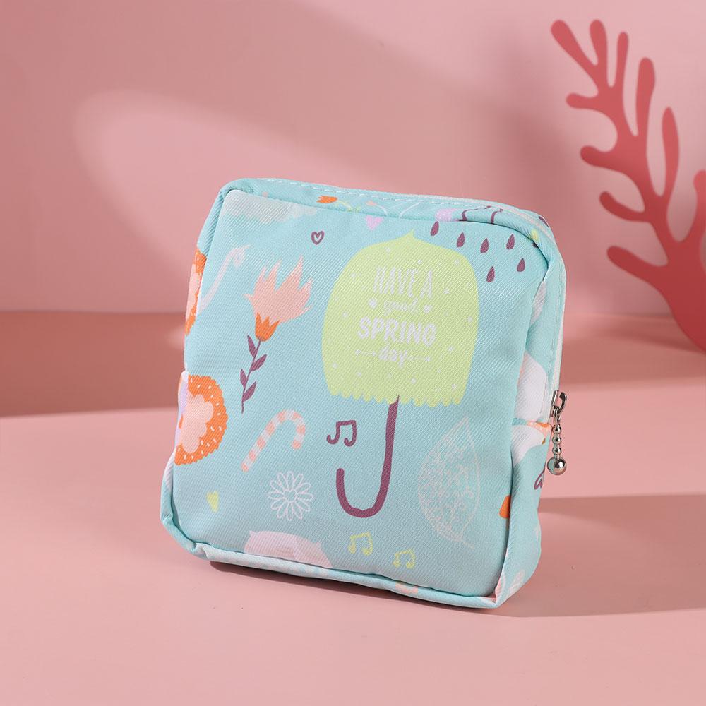 Case Credit Card Holder Coin Purse Sanitary Napkin Storage Bag Storage Pouch Sanitary Pad Bags
