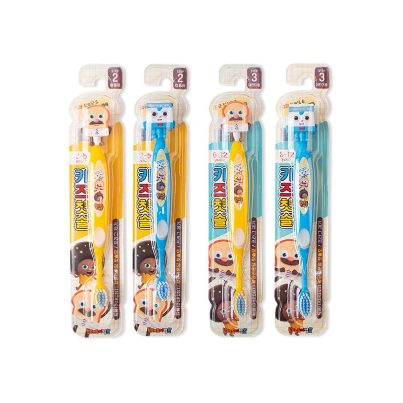 

Bread Barbershop Figure Toddler Toothbrush Children s Toothbrush For children 6-12 years old/647013