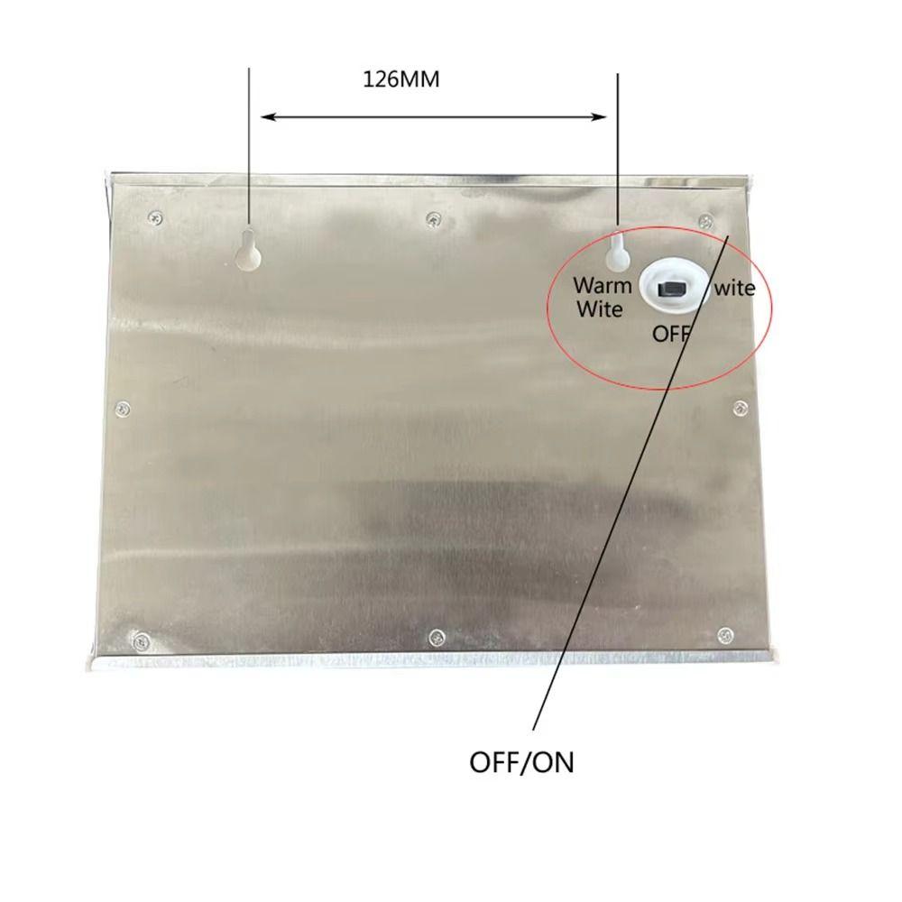 Easy Install Solar LED House Number Waterproof LED Exterior Fence Lamps  Street Road Doorplate