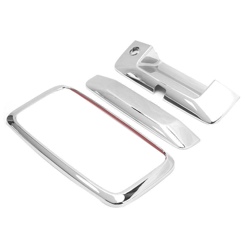 

Plating Tailgate Door Handle Cover Trim Kit Accessory Fit for Silverado 14 16