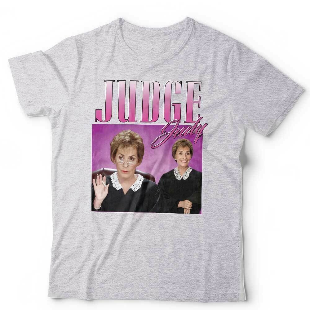 Koszulka Judge Judy Docenienie Unisex Hołd Powrót do Przeszłości Wieczór Kawalerski Panieński Zabawna
