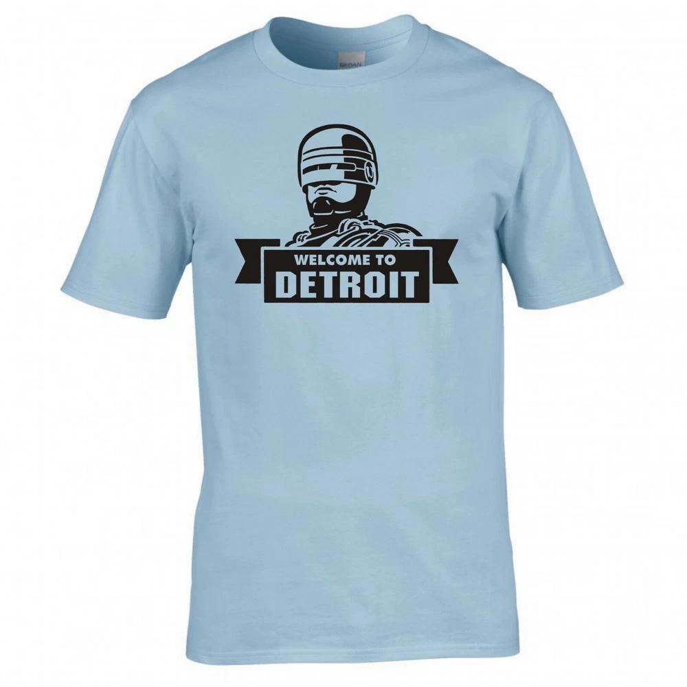 Inspired By Robocop Welcome To Detroit Tshirt 2XL