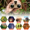 4X30 Binoculars for Kids Toy Binoculars Night Vision Scope Telescope with Pop-up Light Zoom Binoculars Children Binoculars