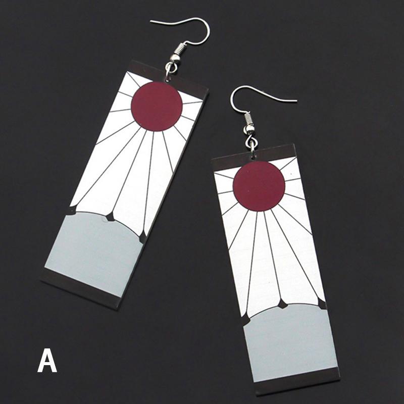 

Серьги-капли в виде трубы Аниме Акриловые Demon Slayer Клинок Призрака Серьги