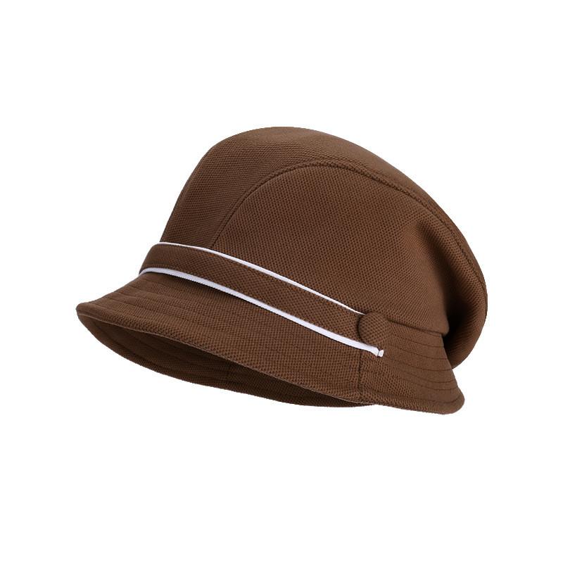 Autumn Winter Womens Cap With Windproof Features And Stylish Casual Look кофейный