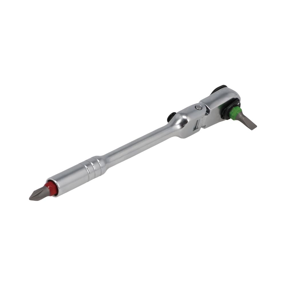 SIGNET Mini Ratchet Flex Head 22074 Set, 60-Gear, Type, Blue,