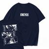 Japanese Anime ONE PIECE Summer Tshirt Casual Sports Fitness Loose Oversized Comfortable Cotton Short Sleeves for Men and Women