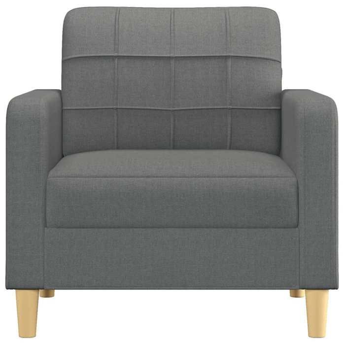 VidaXL Armchair Dark Grey 60 Cm Fabric, Armchair, Tub Chair, Club Chair, Sofa, Comfortable Sofa, Seat of 359076