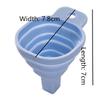 Foldable and Telescopic Long Neck Funnel, Food Grade Silicone Gel, High Quality, Liquid Filling Kitchen Tools, Dropship