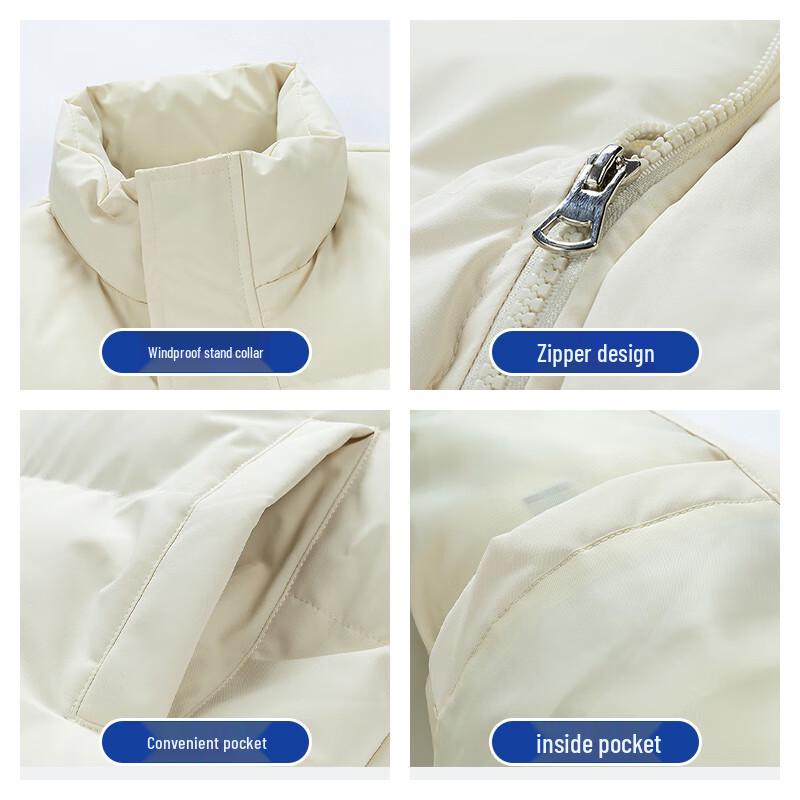 EASTERN CAMEL Unisex Winter Loose Thick Padded Jacket