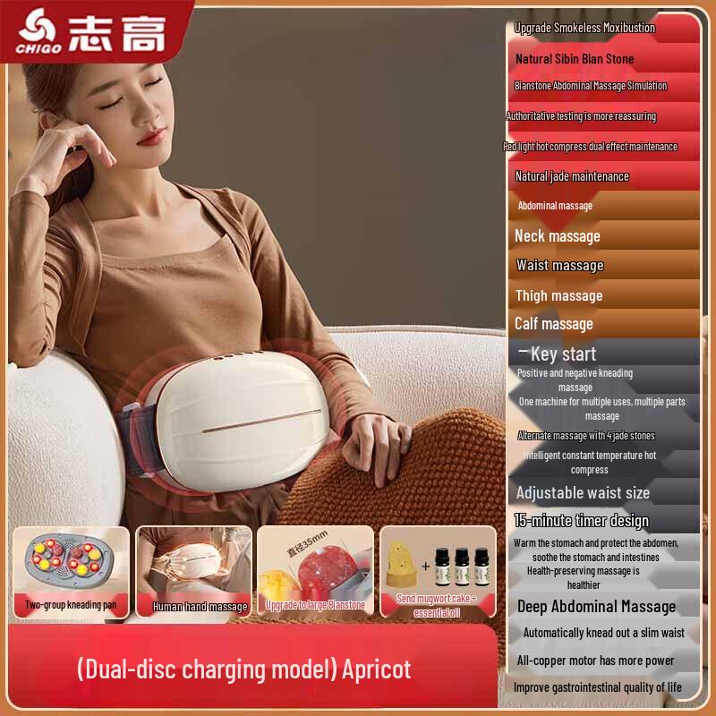 CHIGO Bian Stone Heated Abdomen & Waist Massager