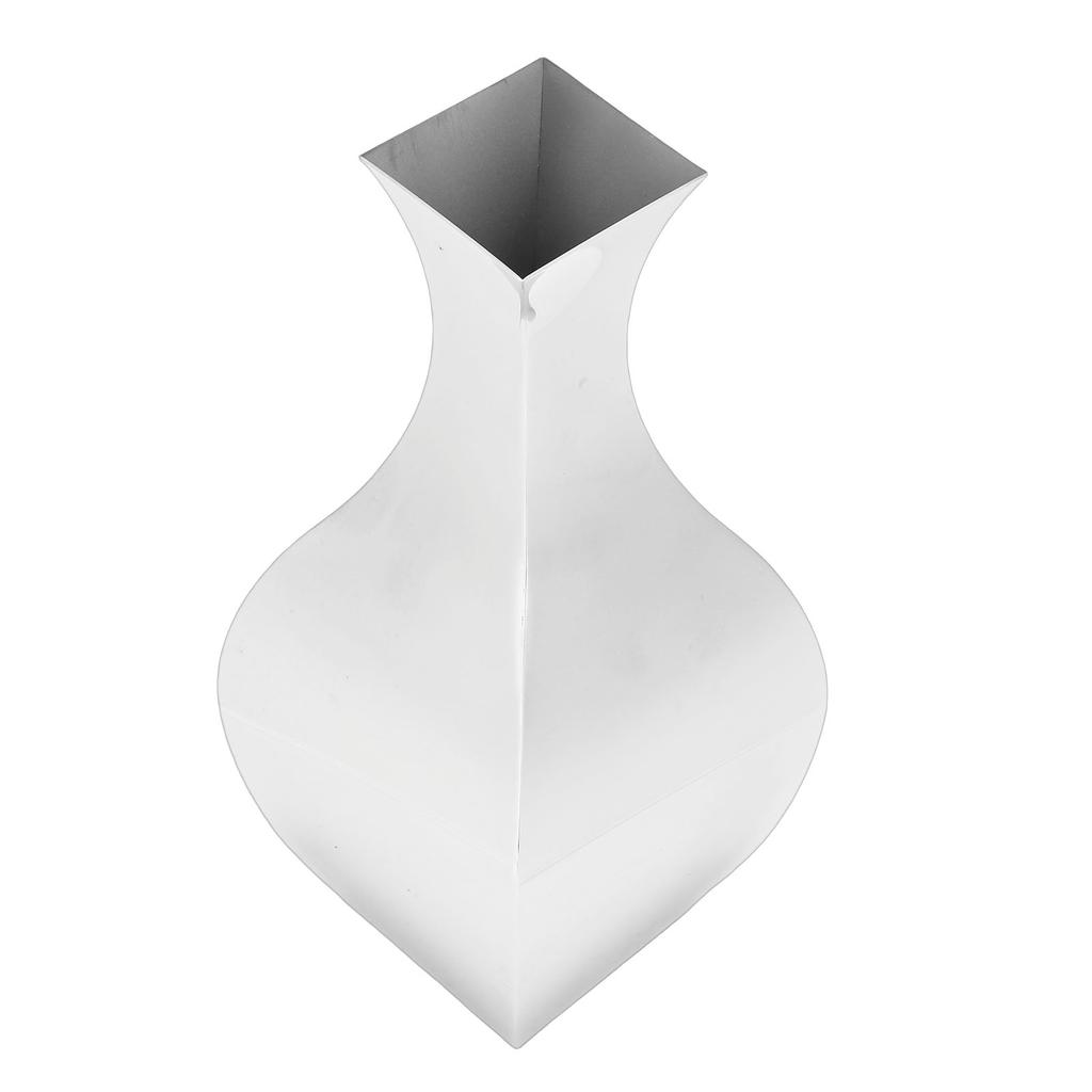 Polished Stainless Steel Vase Nordic Modern Flower Vase for Home Living Room Decor Tabletop Ornament