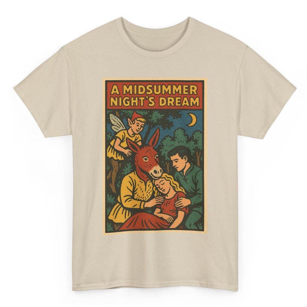 Ein Sommernachtstraum T-Shirt: Retro Comic Shakespeare T-Shirt