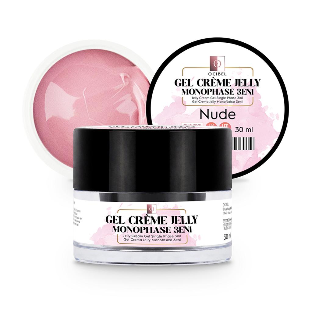 Gel de Construction Crème Jelly 30 ml - Nude