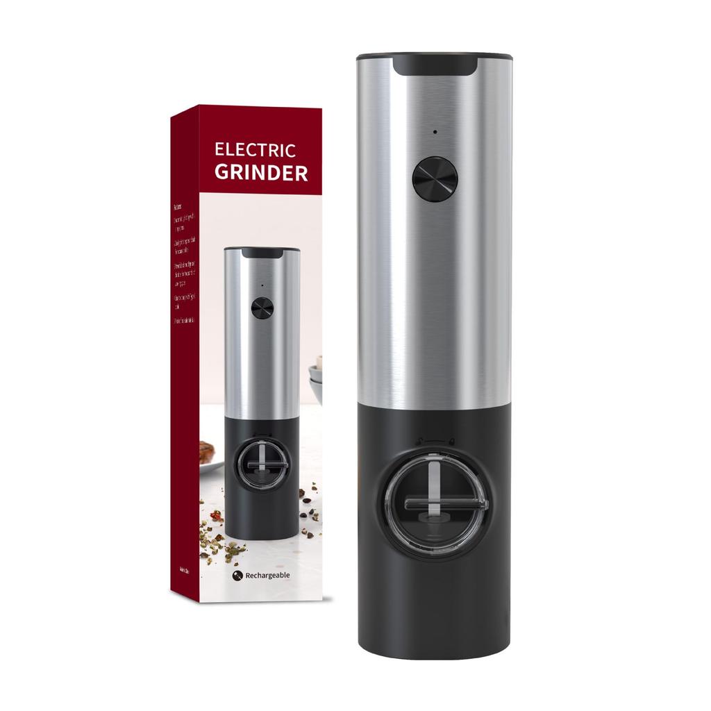 Automatic Electric Pepper Mill and Spice Grinder Bottle