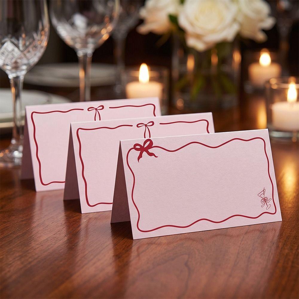 Foldable Wedding Seat Cards Elegant Wedding Table Seat Cards Universal Wedding Place Cards  Banquet