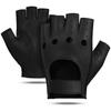 [GSG] Men's Leather Driving Gloves, Half-Finger, Deerskin, Fingerless, Gentleman's, Summer, Driving, Car, Motorcycle, Popular, Stylish Gloves 24007