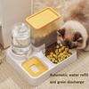 Pet Cat Food Bowl 2-in-1 Automatic Dog Cat Food Feeder and water Dispenser multi-purpose Food Container Pet Supplies
