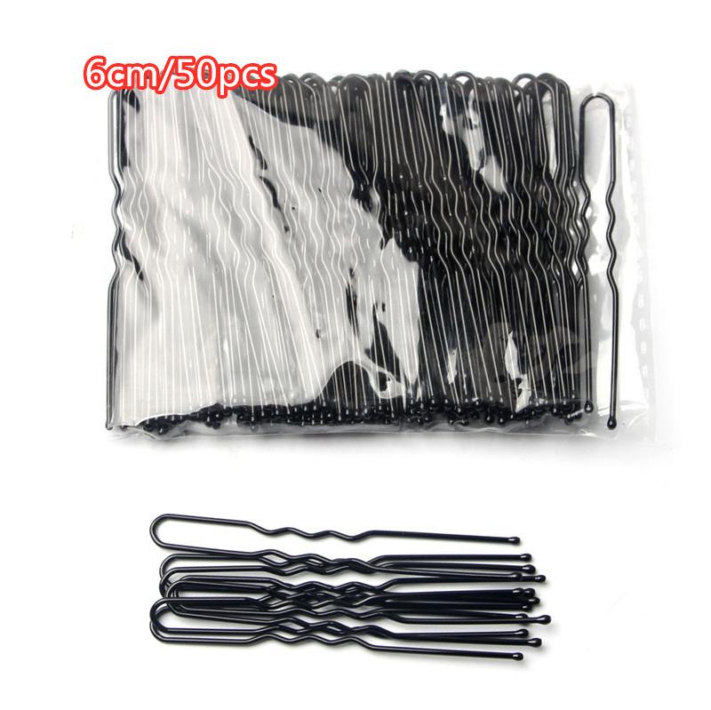 Basic U Shaped Gold Brown Plated Metal Hairpin Invisible Hair Styling Bobby Pin Salon Hair Accessories Safe Hair Grip