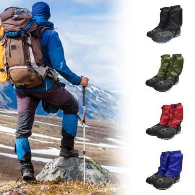 Ghette per Gambe Regolabili Coprigambe Ghette Caviglia da Escursionismo per Racchette da Neve & Sci di Fondo Piedi da Trekking Leggings Impermeabili