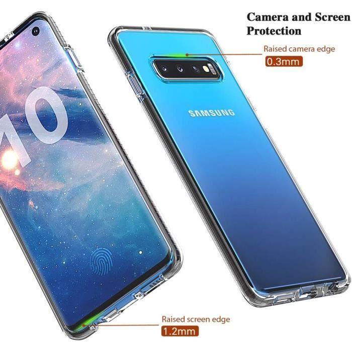 Protective Case - Samsung - Galaxy S10 - Slim - Transparent - Shockproof
