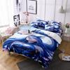 3D-gedrucktes hochwertiges Nezha-Serie trendiges Elemente Daunendecken-Bettwäscheset, Kinder-Erwachsenen-Bettwäscheset, Kissenbezug mit Reißverschluss Bett