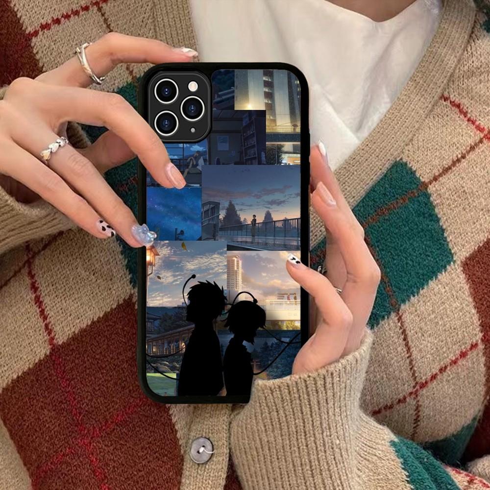 Anime Your Name Phone Case Silicone PC+TPU For For IPhone 11 12 13 14 15 16 Plus Pro Max Cover