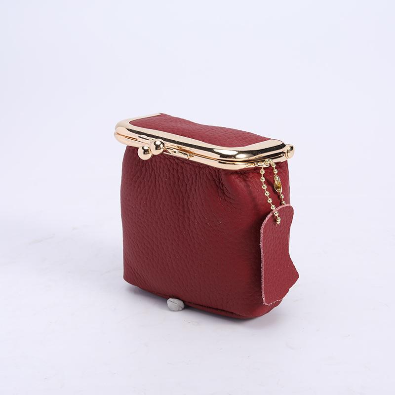 Leather Mini Lipstick Bag Wind Multifunctional Storage Bag