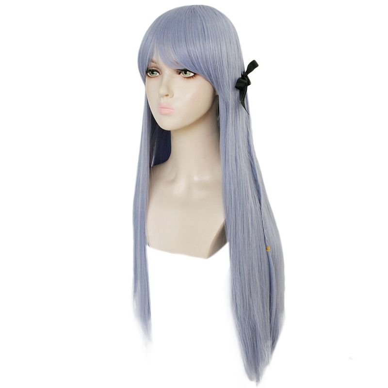 

Danganronpa Danganronpa Кёко Киригири Косплей Костюм Набор Платье С Перчатками Wig Only,80cm/31.50in