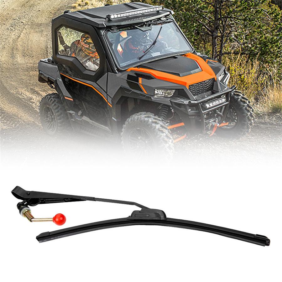400mm Manueller Scheibenwischer & Arm für Polaris RZR 800/900/1000 XP