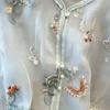 Vest vest high-end vest retro embroidered vest top summer