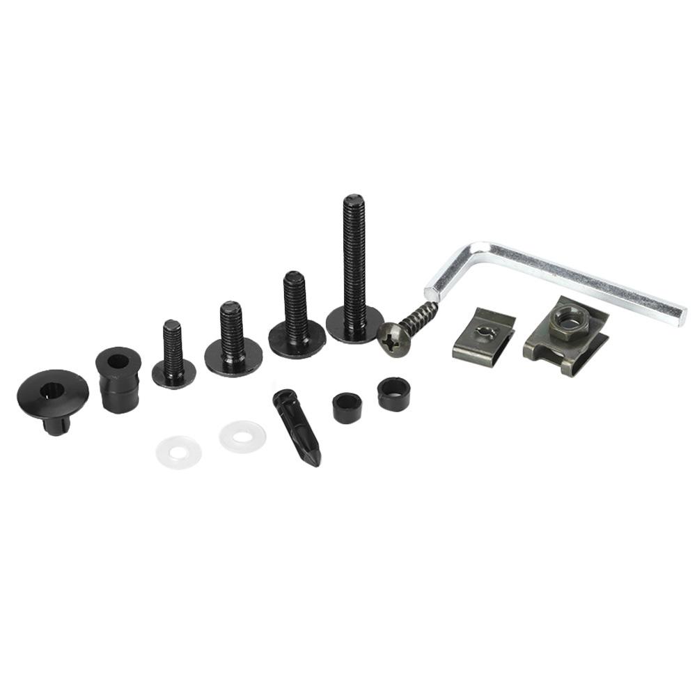 223pcs Motorcycle Fairing Bolts Set Windscreen Screws Nuts Motorbike Bodywork Hardwares