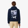 [lacoste] Men's Golf Graphic Hooded Sweatshirt SH4824-55N166