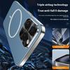 For iPhone 15 Pro Case Compatible with MagSafe Acrylic+TPU Airbag Protection Phone Cover