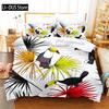 Tropical Forest Leopard Bedding Set Duvet Cover Set 3d Bedding Digital Printing Queen Size Bedding Set Fashion Design