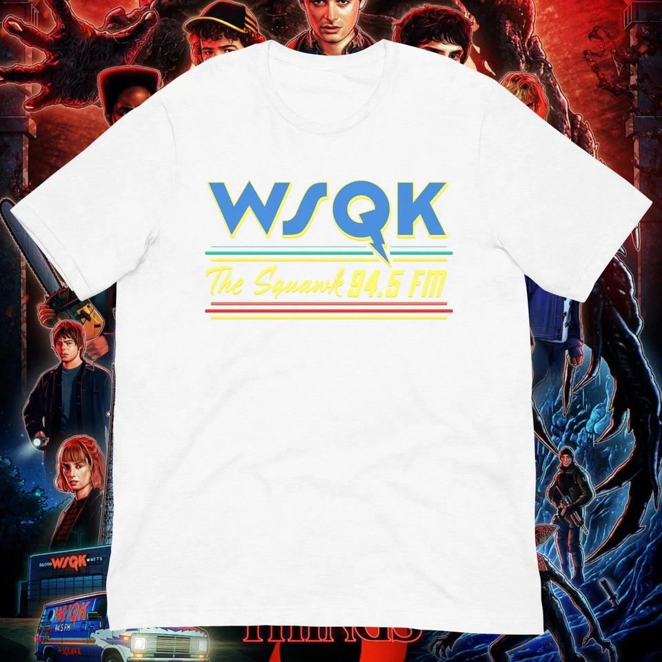 Stranger Things WSQK The Squak Shirt white 4XL
