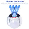 Solar Outdoor Portable LED Light Rechargeable Folding Lamp Search Bulb Camping Torch Emergency Lighting for Power Outages