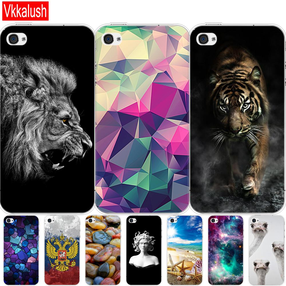 Pro iphone 5s 5s se se 2020 4 4s pouzdro měkké tpu telefon Shell Cover pro Apple iPhone 6s 6s plus Fundas coque roztomilý nárazník