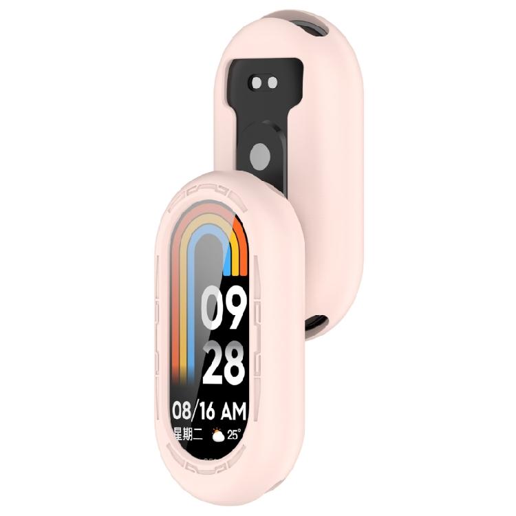 Silicone Case Dustproof Sleeve Silicone Wrap Smartwatch Protections Case Flexible Silicone Guard for  Band 9 9NFC
