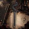 Desktop Ornament for Bookshelf 3D Printed Dragon Tail Bookmark, Retro Durable PLA Reading Marker, Sturdy Book Mark Enthusiasts Unique Fantasy