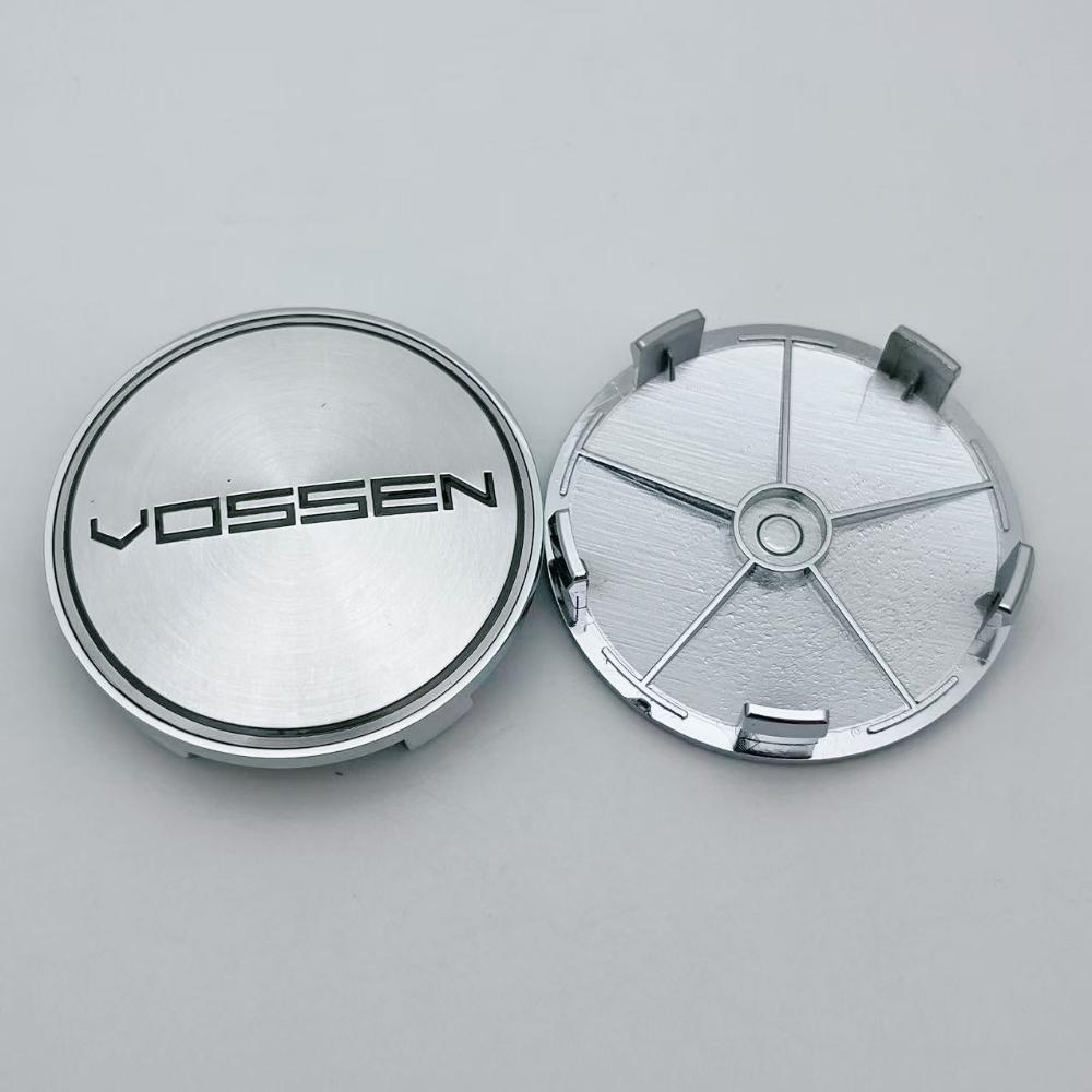 4pcs 68MM 63MM VOSSEN Logo Emblem Badge Car Wheel Center Caps Wheel Hubcap Hub Center Dust Cover Relpace Car Styling Accessories