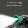 1/4 Quick Connect Colored Fan-Shaped High-Pressure Washer Nozzle with Stainless Steel and Rubber Sleeve