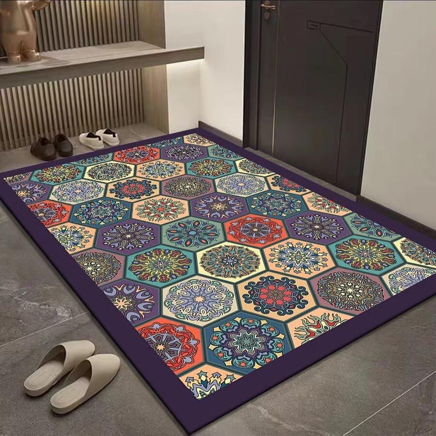 Multiple Sizes Bohemian Doormat 40×60 50×80 60×90 80×120 Entry Rug