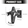 Adjustable Wall Mounted Smartphone Stand For Hands Less Viewing In Shower Or Cooking ABS Construction Space Saving Design