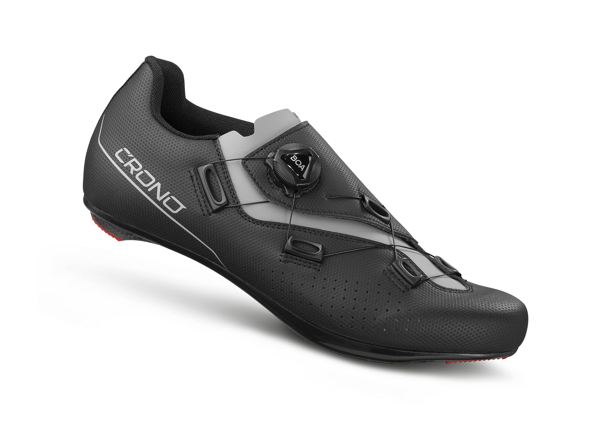 

Chrono CR3 Cycling Shoes, Black/Silver, Size 28.0 cm