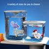 Creative Ultra White Square Betta Fish Tank for Home Decor